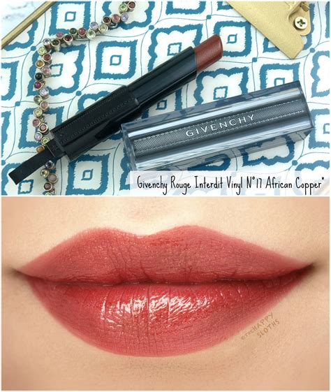 givenchy lipstick 17 african copper